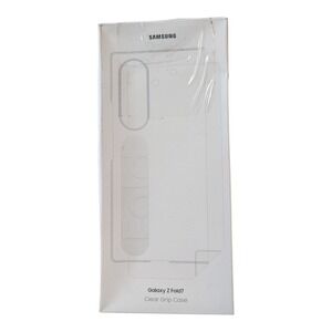 Z1. Samsung Clear Grip Case and Film for Galaxy Z Fold7 - Clear